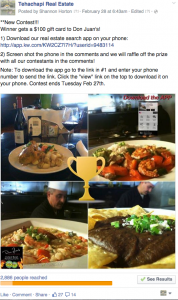 Amee Keesey KW app Facebook Contest 